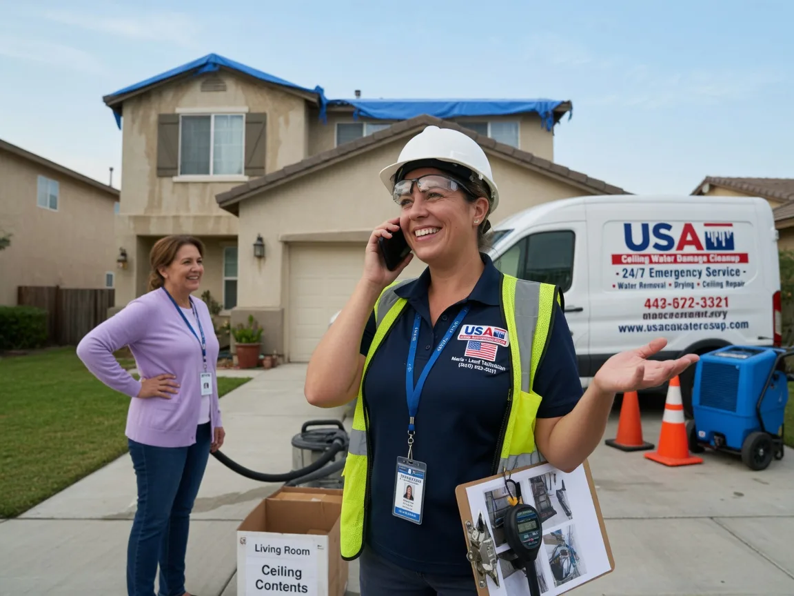 Ceiling Water Damage Restoration Shambaugh, IA FAQs
